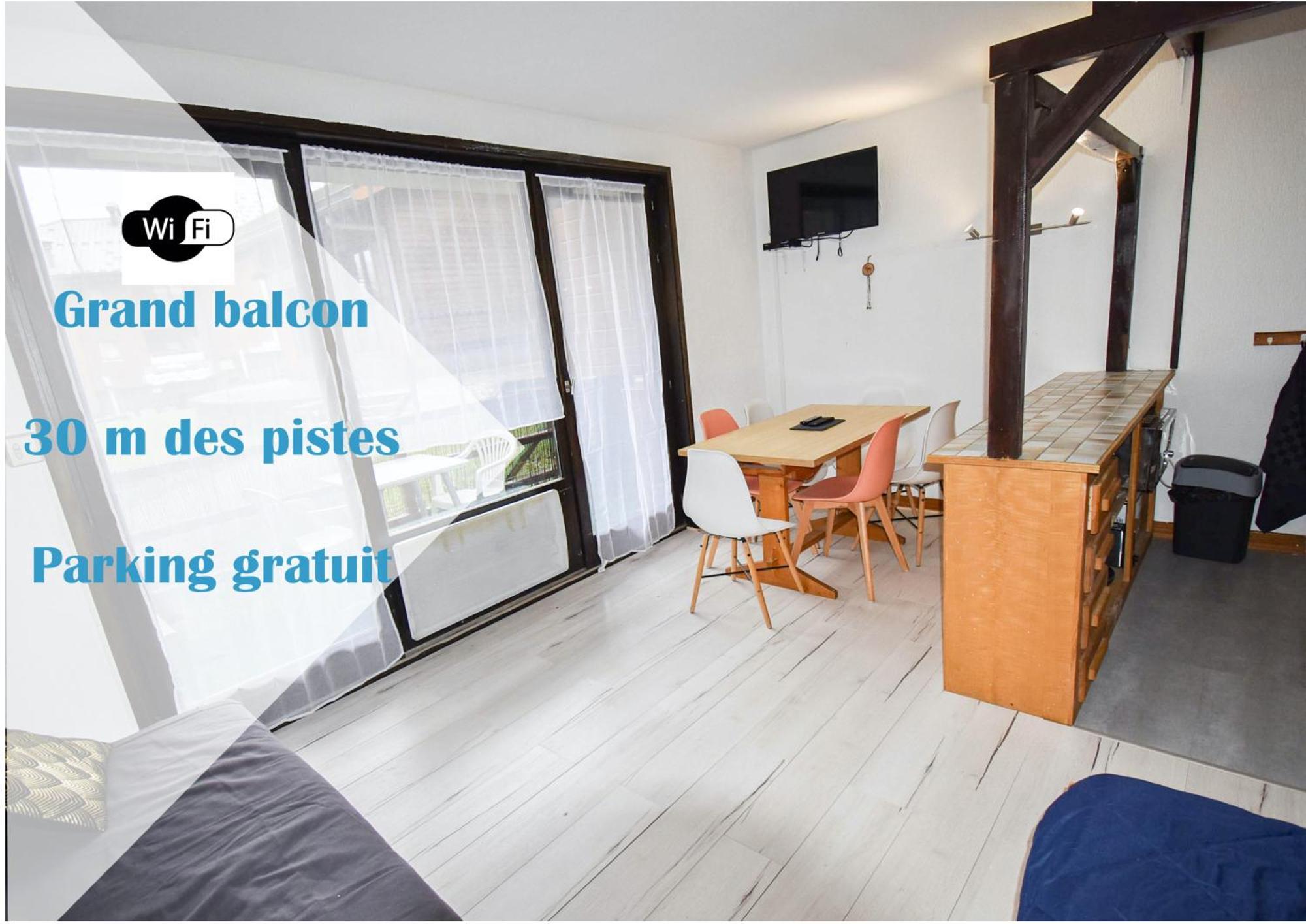 Relai S11 Grand Et Lumineux Studio Avec Coin Montagne 4-6 Pers, Wifi, 30M Des Pistes, Grand Balcon, Draps Non Compris Apartment Saint-Jean-d'Aulps Exterior photo